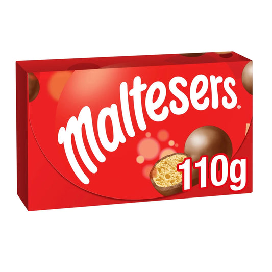 Frebps 麦提莎巧克力球 礼盒装 | Maltesers Chocolate Gift Box front of pack — UK-sourced, courier delivery to China